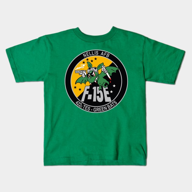 442d Test Squadron - USAF Kids T-Shirt by MBK